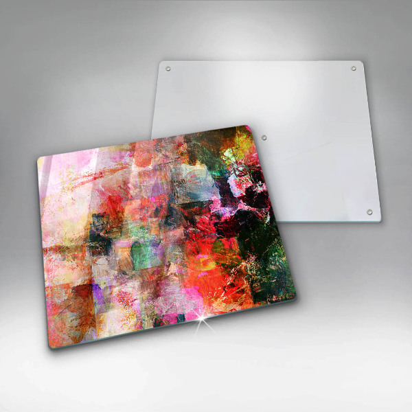 Tábua de cortar Abstração de tinta