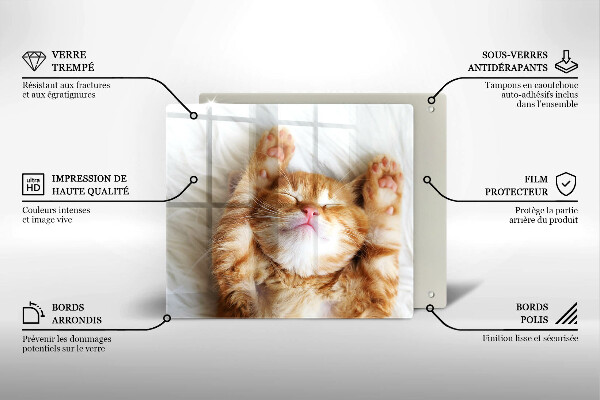 Tábua de cortar alimentos Gatinho doce