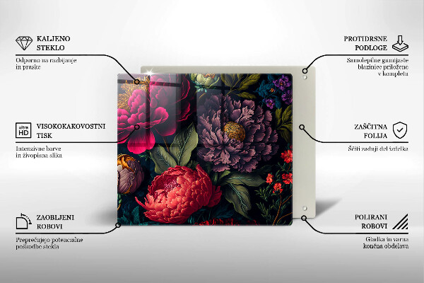 Tábua para corte Lindas flores