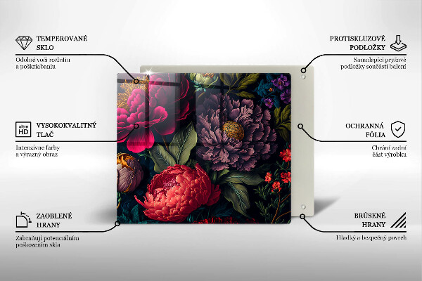 Tábua para corte Lindas flores