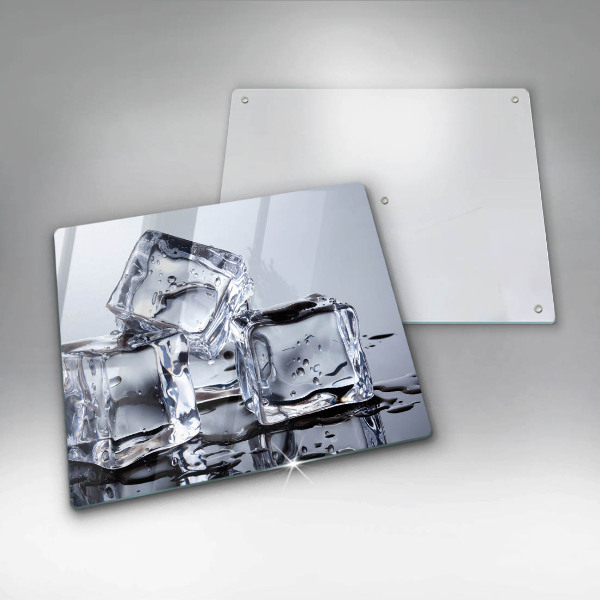 Tábua de corte Cubos de gelo