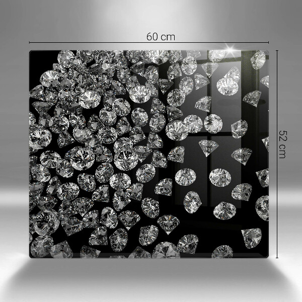 Tábua de corte Diamantes brilhantes