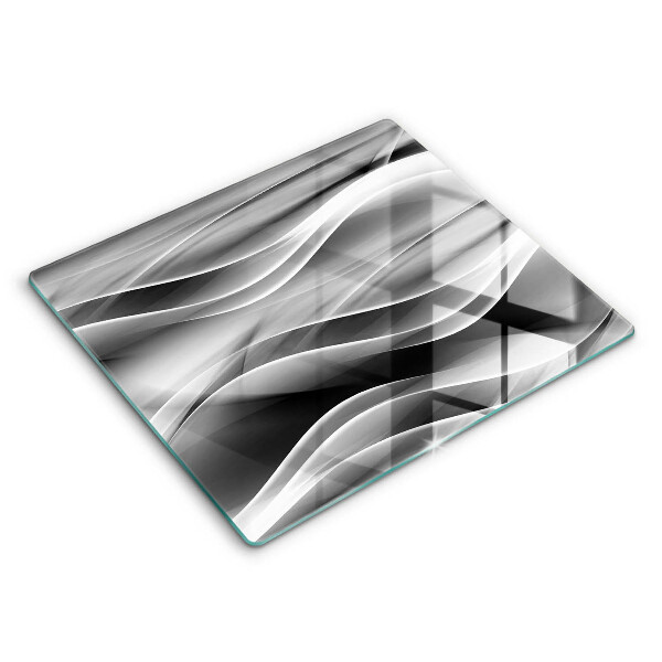 Tábua de corte Linhas de fumaça abstratas
