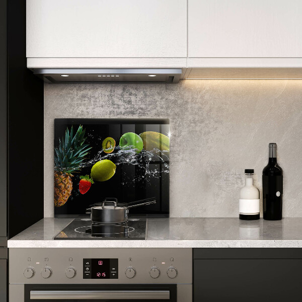 Tábua de cortar alimentos Fruta na água