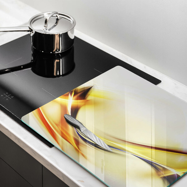 Tábua para corte Linhas abstratas de luz