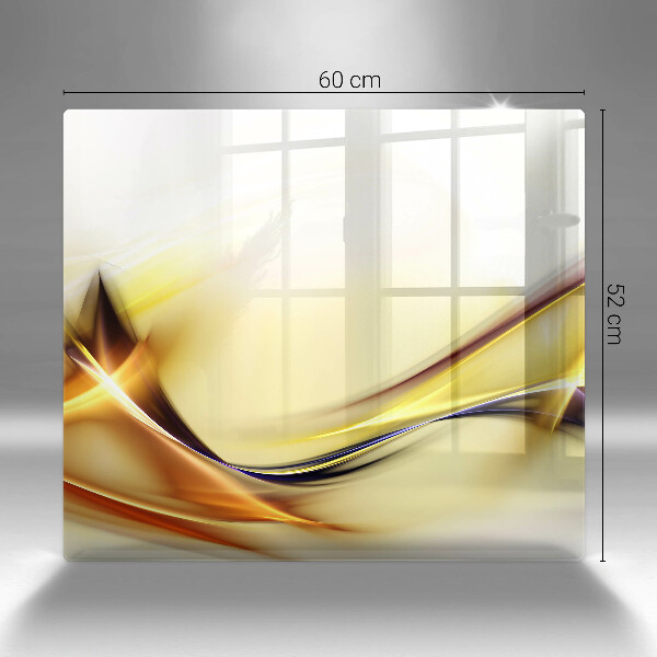 Tábua para corte Linhas abstratas de luz