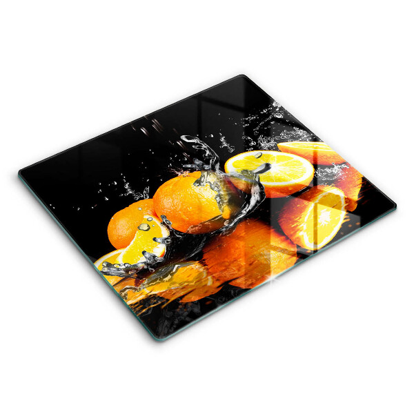 Tábua de cortar alimentos Fruta laranja suculenta