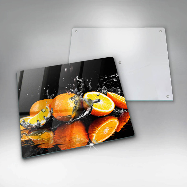 Tábua de cortar alimentos Fruta laranja suculenta