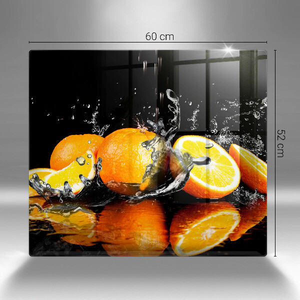 Tábua de cortar alimentos Fruta laranja suculenta