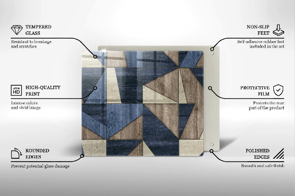 Tábua de corte Abstração geométrica