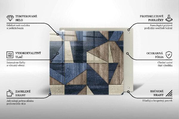 Tábua de corte Abstração geométrica