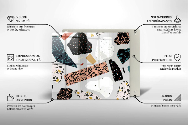 Tábua corte Pedra de porcelana