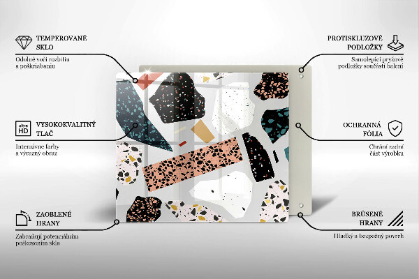 Tábua corte Pedra de porcelana