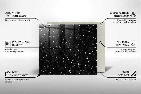 Tábua para corte Grés escuro