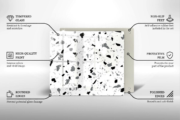 Tábua para cozinha Grés decorativo