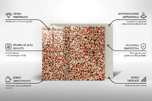 Tábua de cortar alimentos Pequenos grés