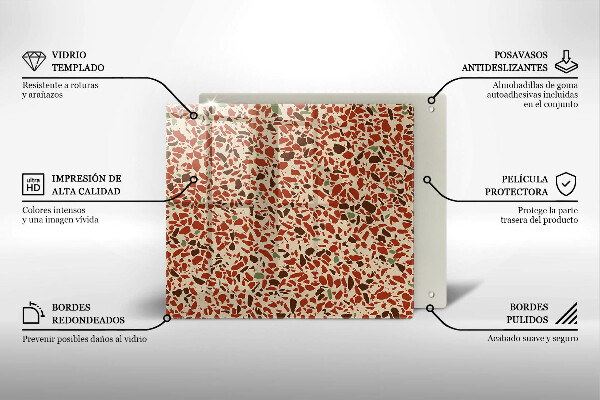 Tábua de cortar alimentos Pequenos grés