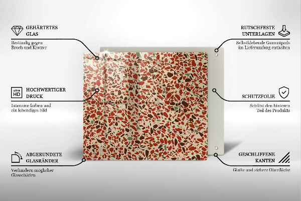 Tábua de cortar alimentos Pequenos grés