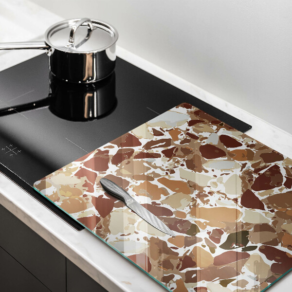 Tábua de cortar Pontos decorativos de pedra