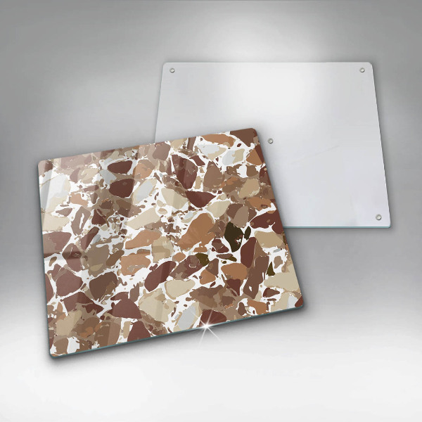 Tábua de cortar Pontos decorativos de pedra