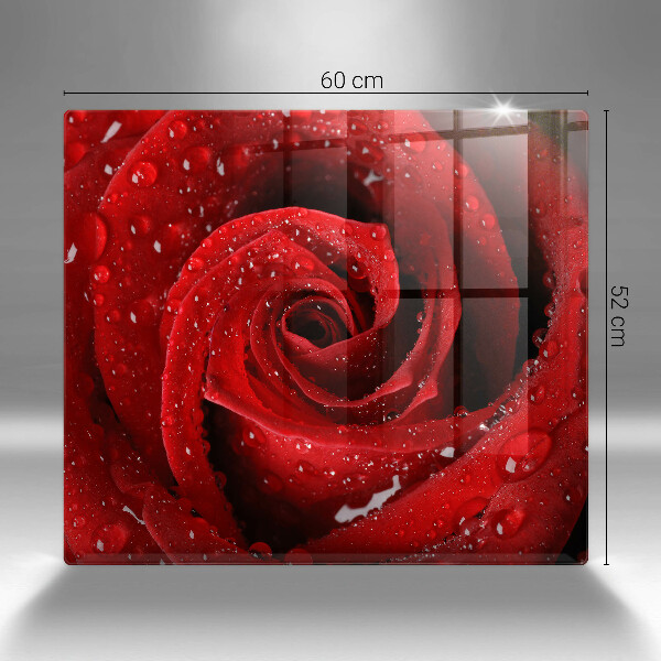 Tábua cozinha Pétalas de flores de rosa