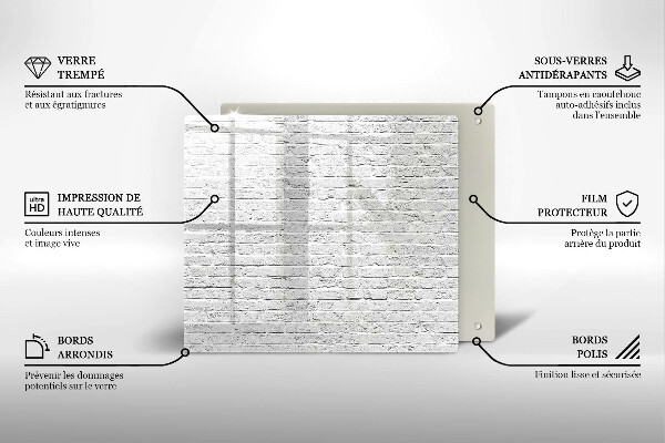 Tábua de corte Parede de tijolos