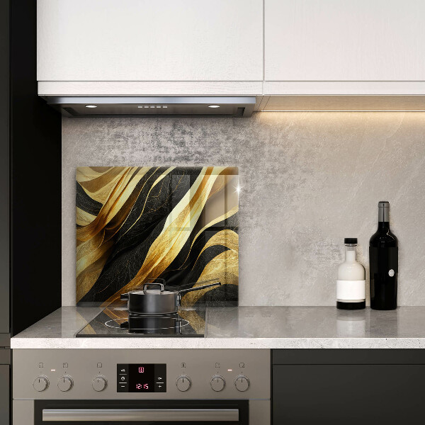 Tábua de corte de vidro Abstração elegante