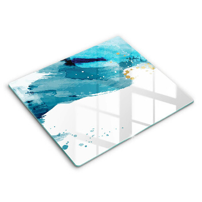 Tábua cozinha Manchas azuis