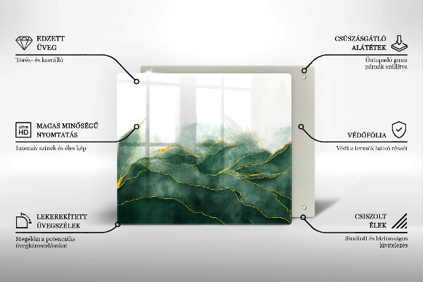 Tábua para cozinha Natureza abstrata