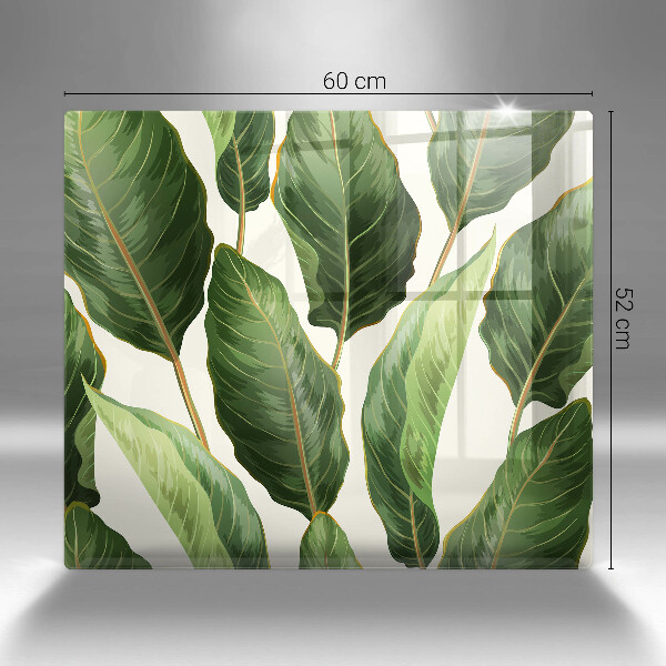 Tábua de cortar alimentos Folhas de bananeira