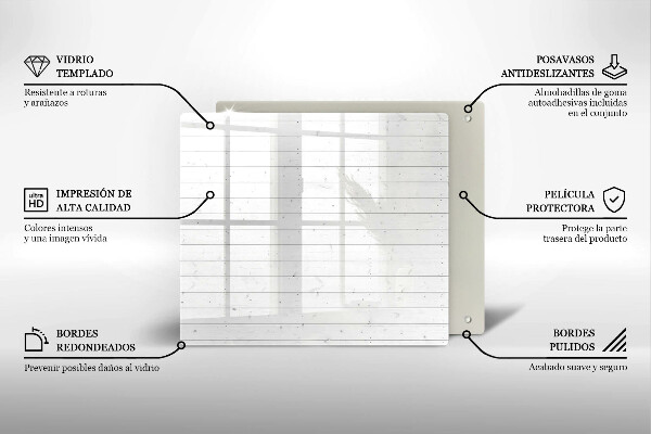 Tábua de cortar Quadros de luz modernos