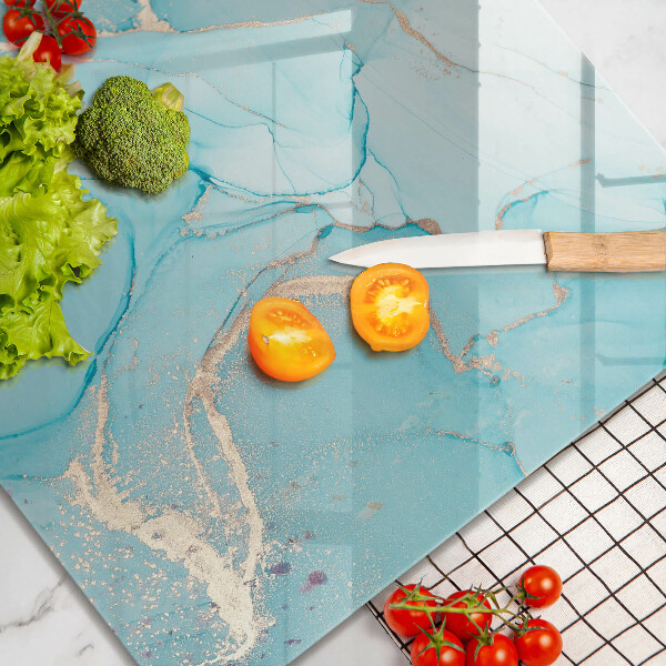 Tábua de corte de vidro Pedra abstrata