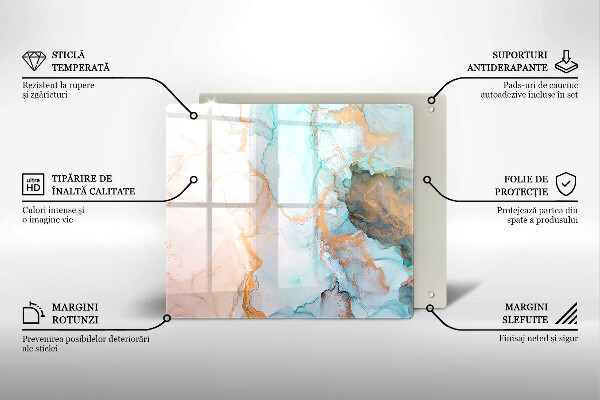 Tábua para corte Mármore abstrato