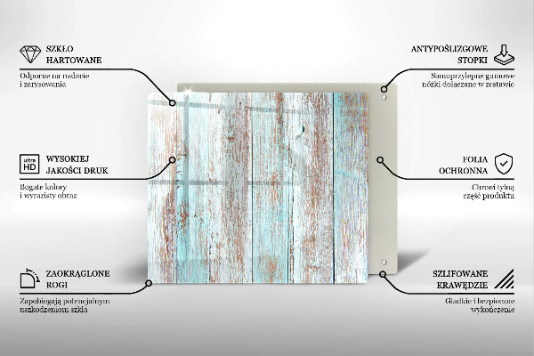 Tábua de vidro Tábuas antigas vintage