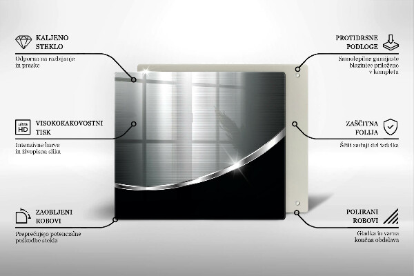 Tábua corte Abstração com metal