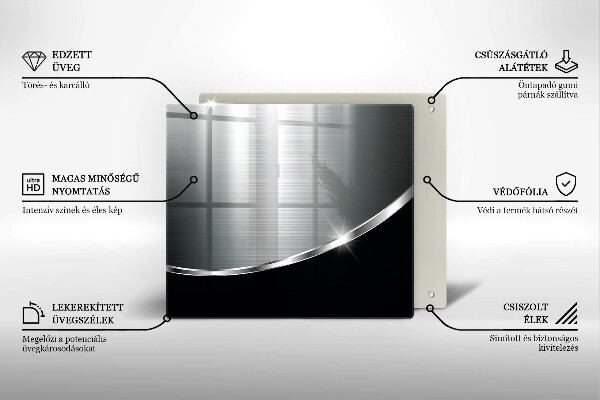 Tábua corte Abstração com metal