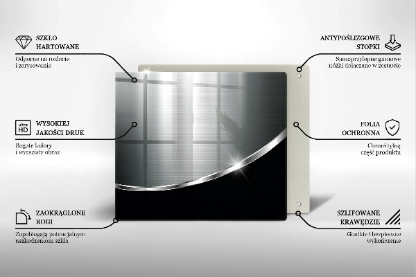 Tábua corte Abstração com metal