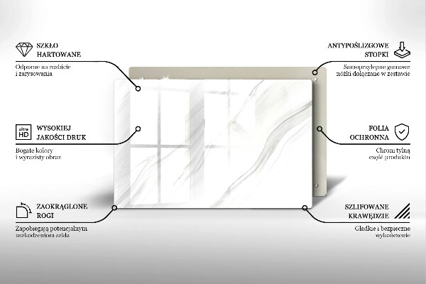 Tábua de cortar Mármore delicado