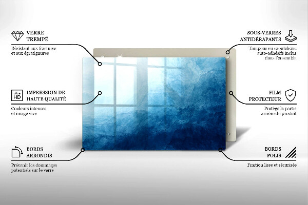 Tábua para corte Fundo abstrato