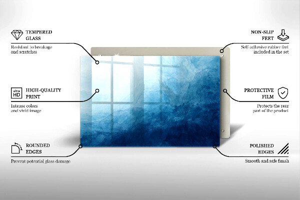 Tábua para corte Fundo abstrato