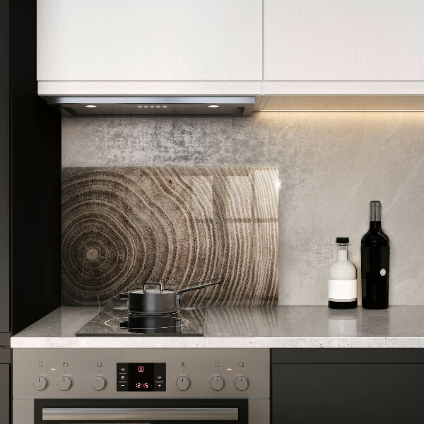 Tábua de cortar alimentos Anéis de árvores de madeira