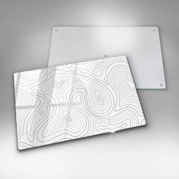 Tábua de corte Formas abstratas