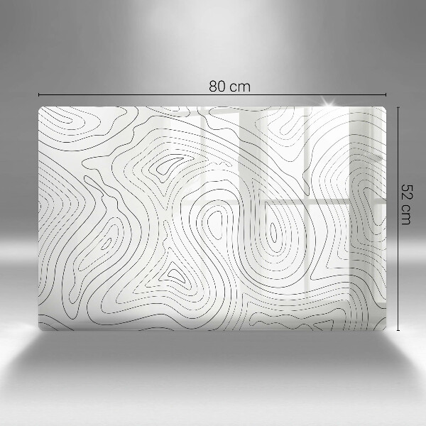 Tábua de corte Formas abstratas