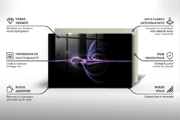 Tábua cozinha Abstração moderna