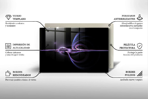 Tábua cozinha Abstração moderna