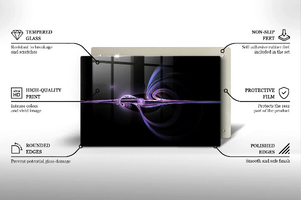 Tábua cozinha Abstração moderna