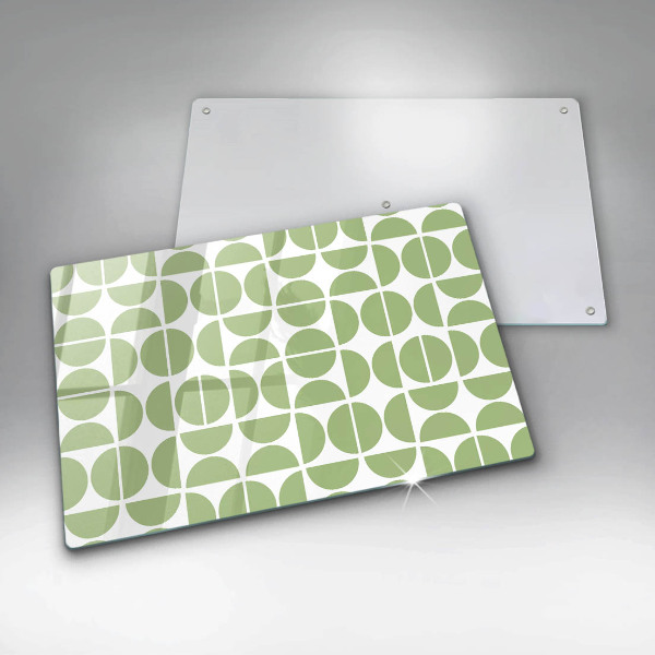 Tábua para corte Padrão de formas boho