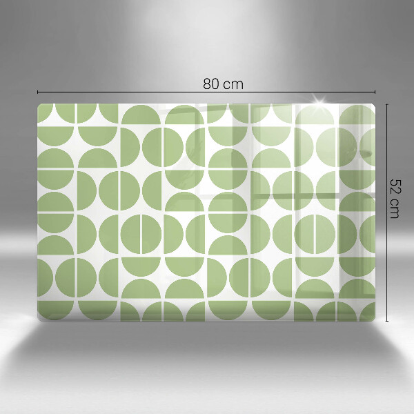 Tábua para corte Padrão de formas boho