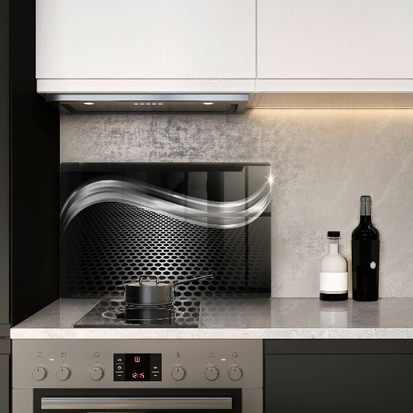 Tábua de cortar de vidro Estrutura metálica