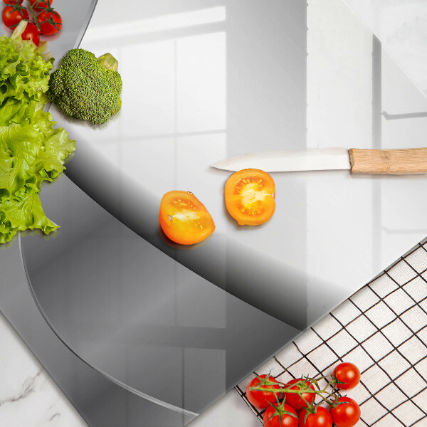 Tábua de cortar alimentos Design de linhas abstratas